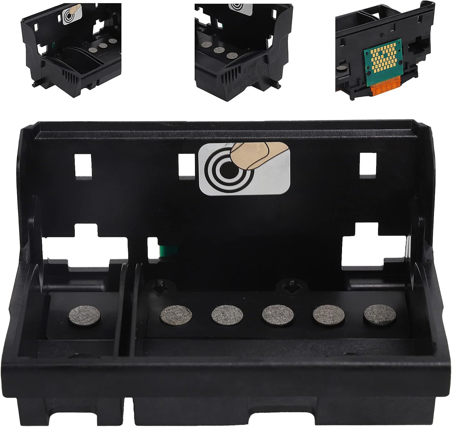 Print Head Printer, Accessory for 6.1 7.1 9.1 Printer Replacement Head Replacement Office 6150 Black