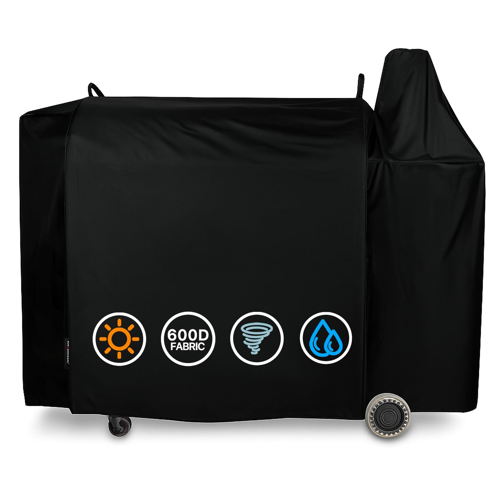 Suphomeware Grill Cover for Pit Boss Austin XL, Rancher XL Wood Pellet Grills, Pitboss 1000/1100 Series Accessories, Heavy Duty Covers for Pit Boss