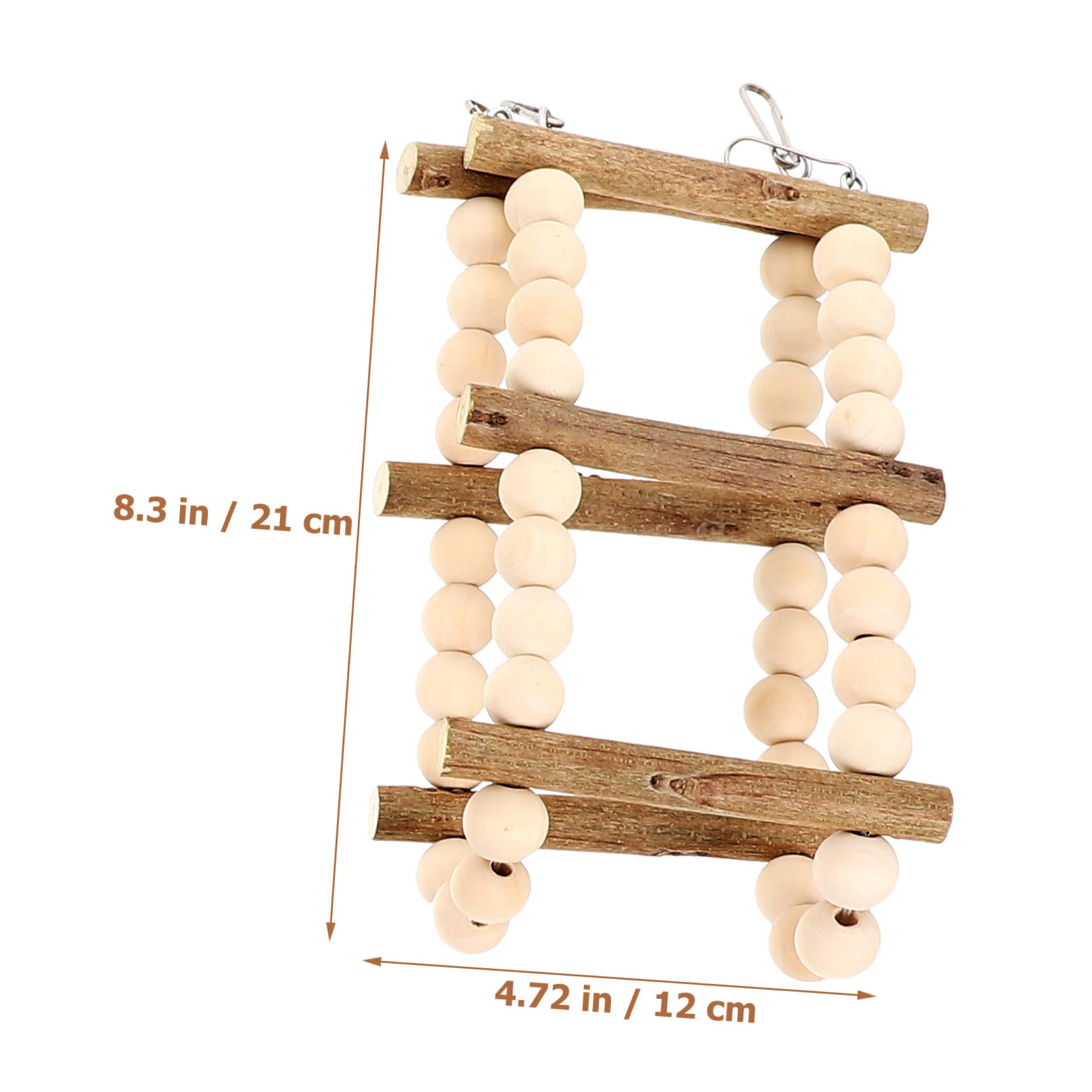 Luxshiny 1 set Giocattoli da Masticare per Pappagalli Accessori per Uccelli con Gancio Mobile per Cockatiel e Pappagalli Mantiene gli Uccelli e