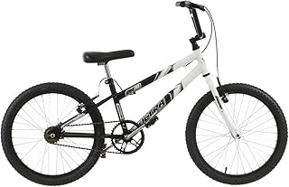 ULTRA BIKE Bicicleta Bicolor Rebaixada Aro 20 Infantil Preto/Branco
