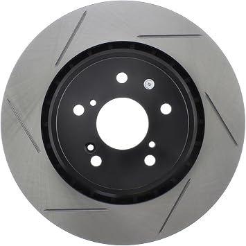 StopTech 126.40090SR Sport Front Right Slotted Disc Brake Rotor - Fits Select Acura MDX and TLX Vehicles