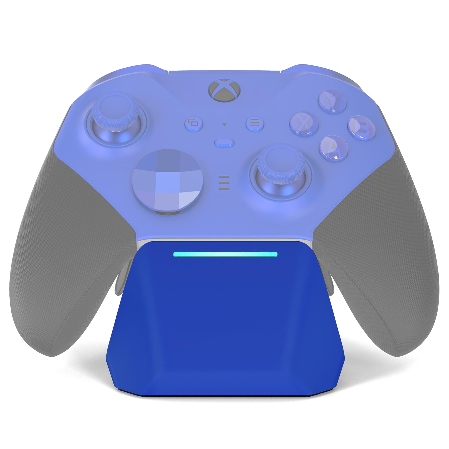 Charging Station Dock for Xbox Elite Series 2 Controller, Magnetic Charger Stand for Xbox Elite Series 2 Core Controller with Type C Charging Cable, LED Indicator - Blue