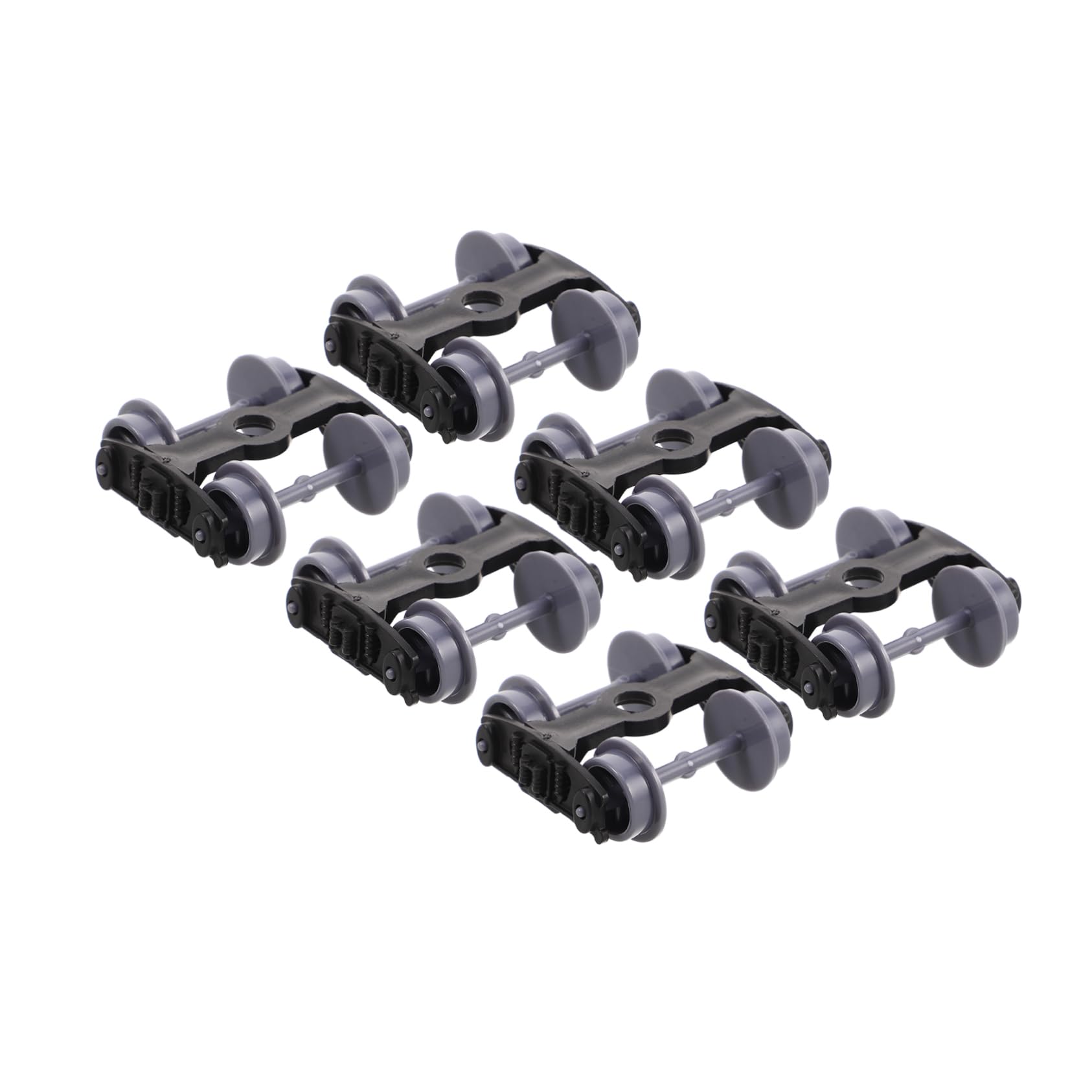 HANABASS 18 Pcs Roues de Train Plastique Kit de Remplacement Stable et Facile à Installer pour Modèles Réduits Accessoires DIY pour Projets Scientifiques et