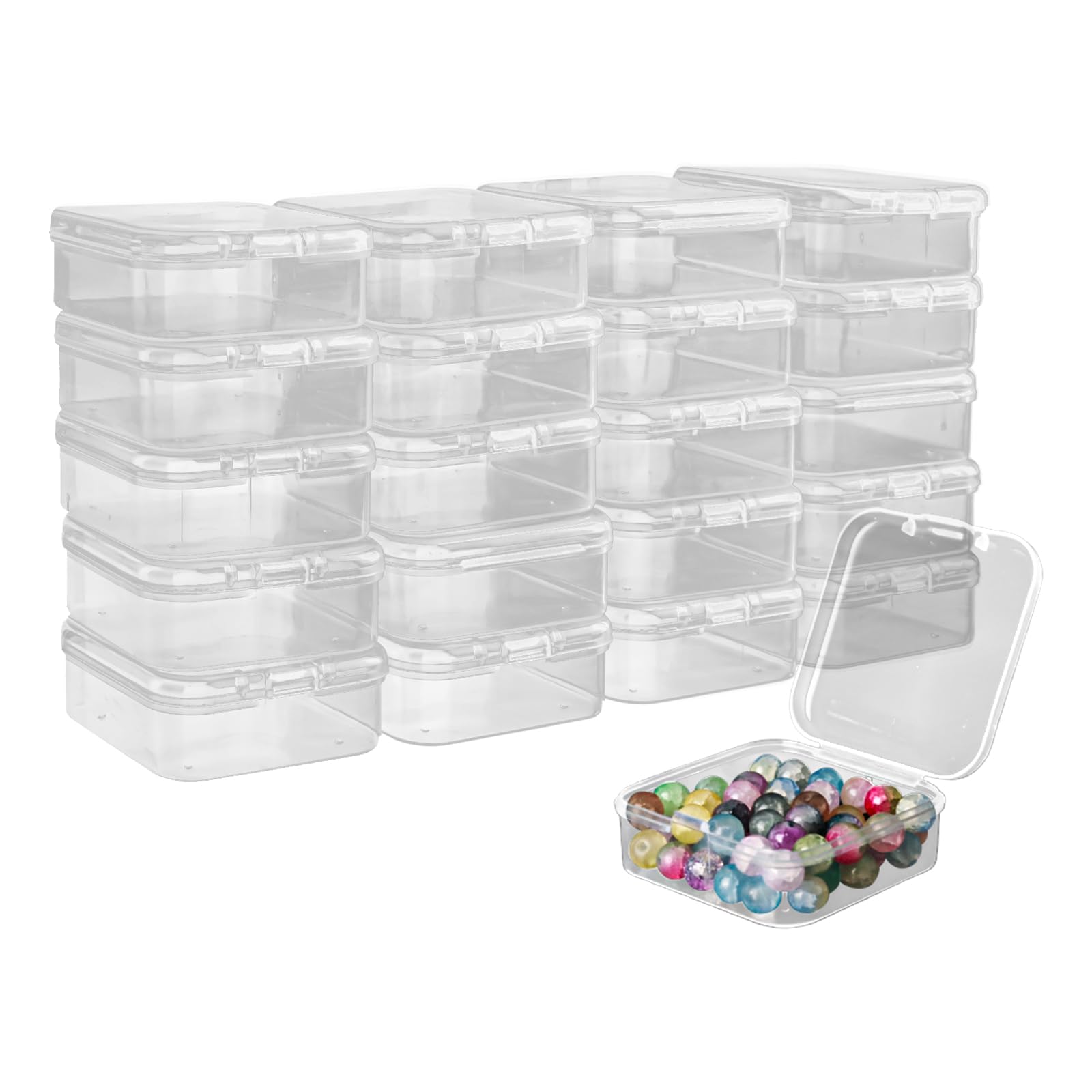 Caja De Almacenamiento Pequeña De Plástico, Contenedor De Plástico