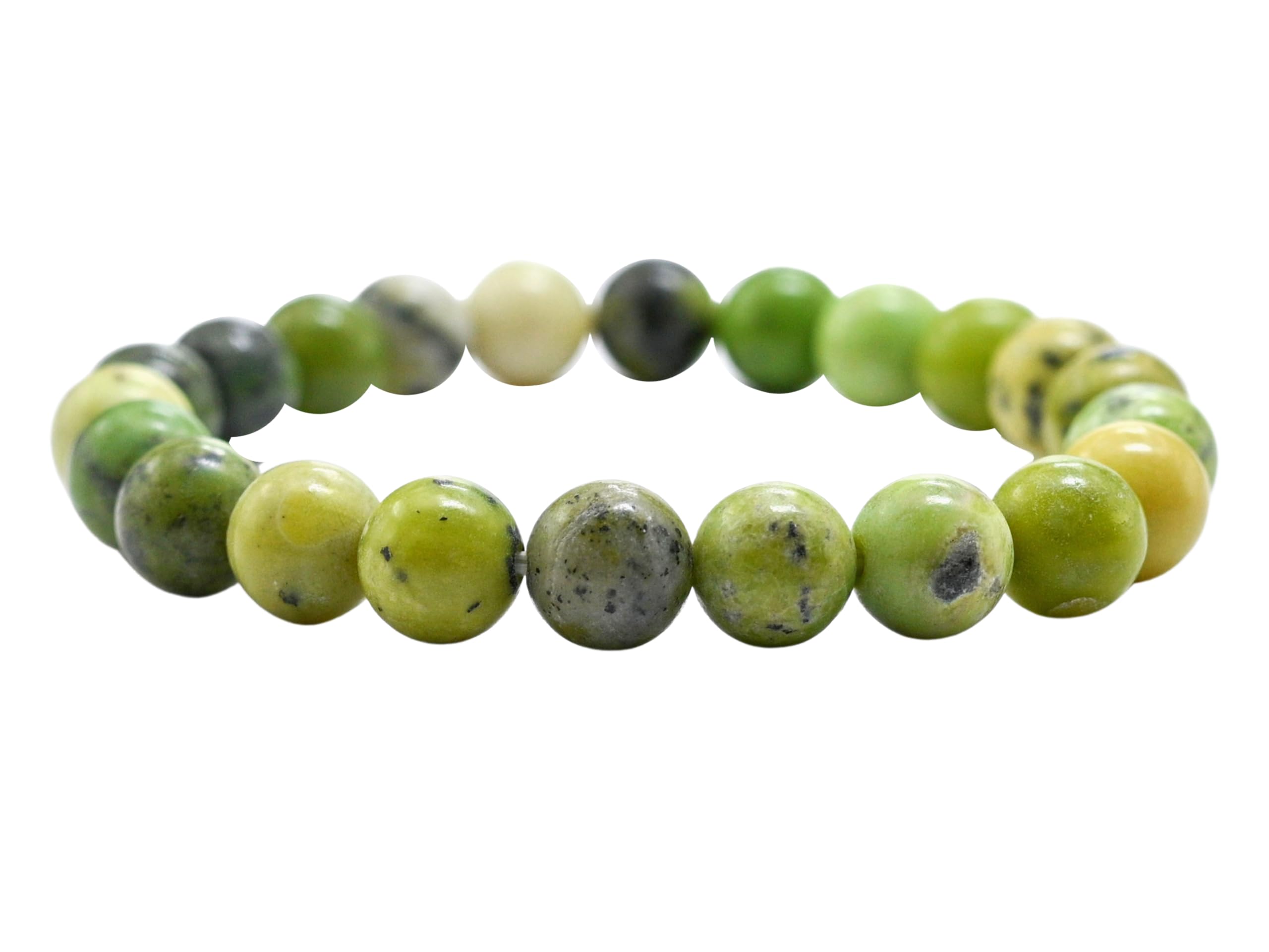 Crystal Heaven Certified Crystal Bracelet for Women Men with Healing Crystal and Reiki Stone - Original Authentic Elastic Beaded Bracelet for Money, Success & Positive Energy