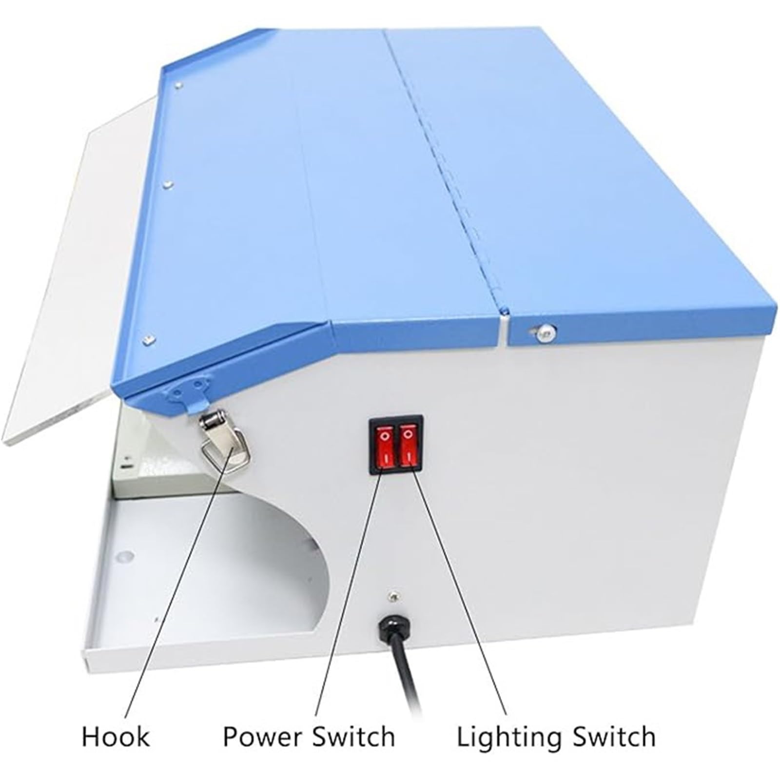 Máquina pulidora de pulido de 200 W, pulidora de rocas de joyería de escritorio, velocidad ajustable de 8000 RPM, multifuncional para metal, piedras preciosas, madera