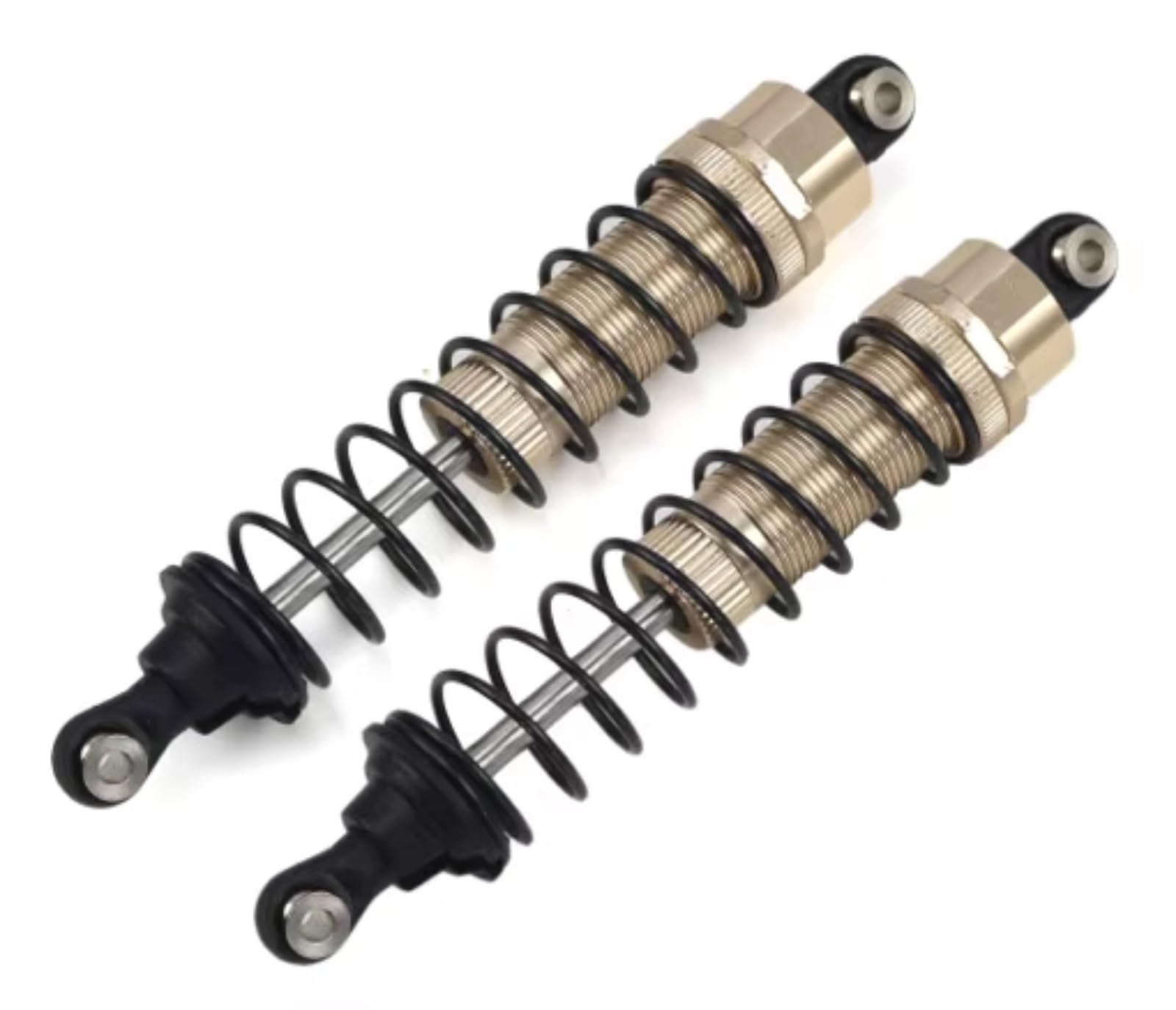 Compatibile Con Himoto 1/10 RC Auto Aggiornamento Modifica Ricambio Accessori Parti 2 Pezzi Interamente In Metallo Ammortizzatore Rc Auto Amortisseur