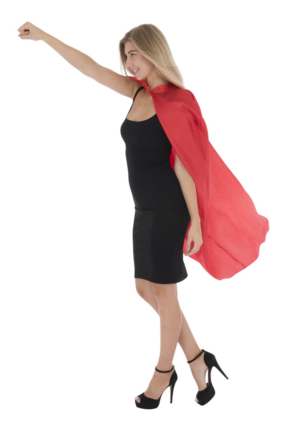 Zac's Alter Ego Fancy Dress Super Hero Cape Unisex Cloak Costume