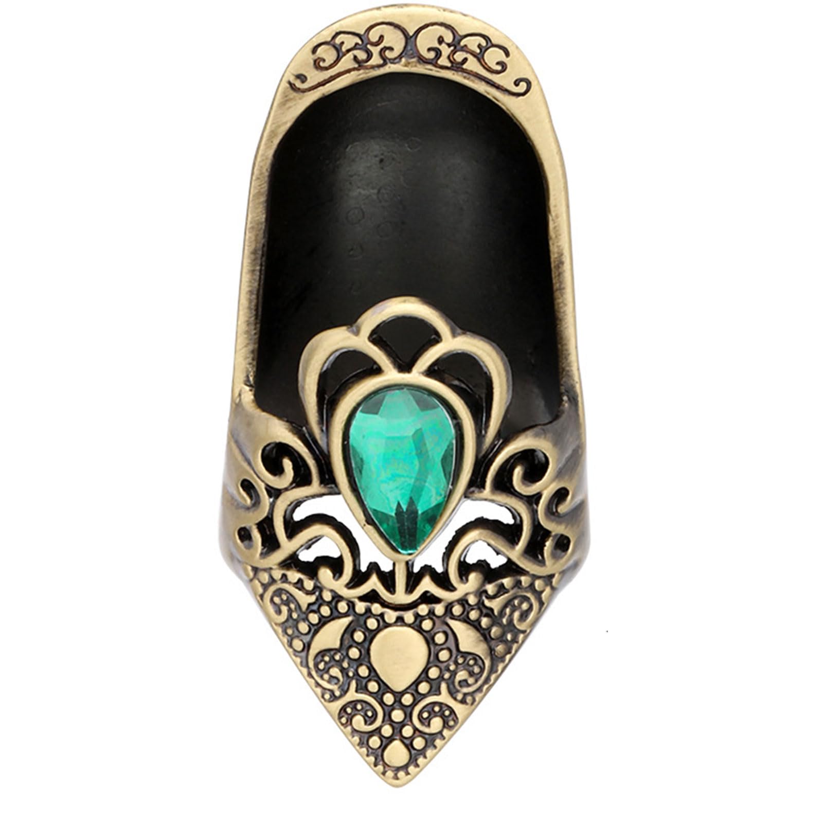 Tsophreniq Ventilation Plan Stone Studded Fingerstall Protective Finger Protect Thin Mixture Crafting Tool for Stitching Ventilated Sewing Fingerstall Hoop
