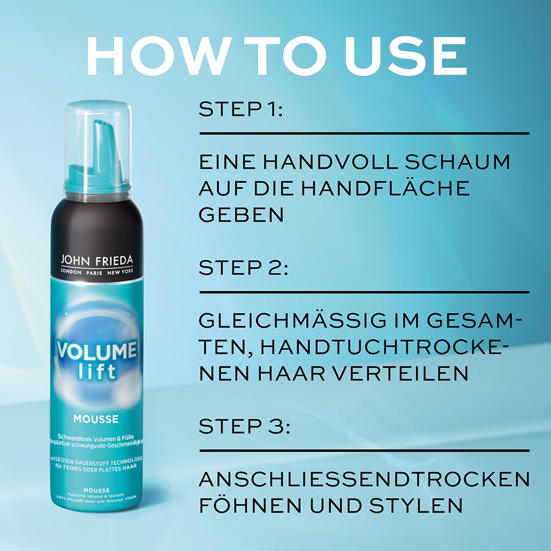 John Frieda Volume Lift Mus do Włosów, 200 ml