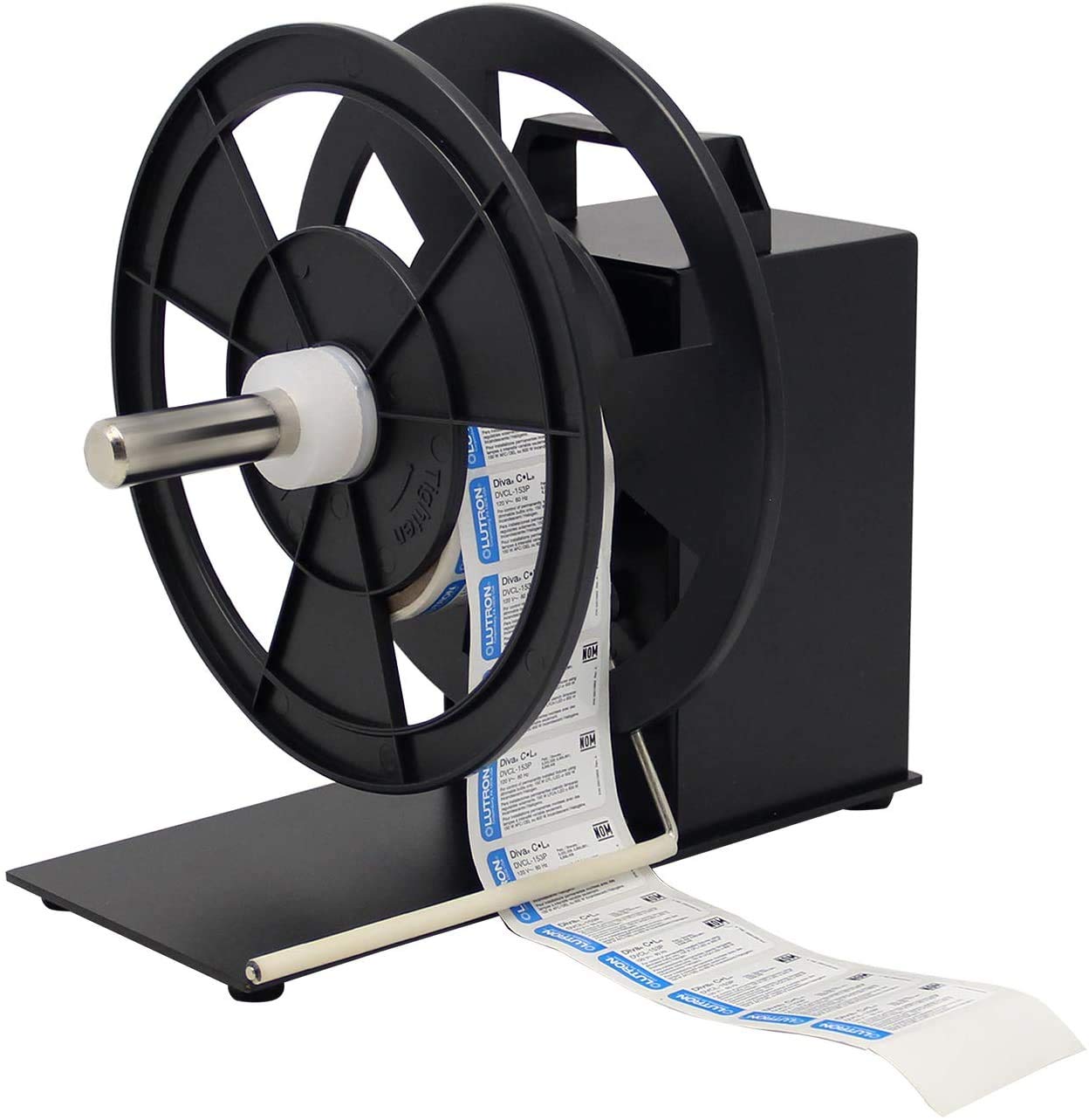 Riavvolgitore automatico di etichette per stampante di codici a barre - Riavvolgimento bidirezionale da 10 pollici/s, design efficiente e compatto