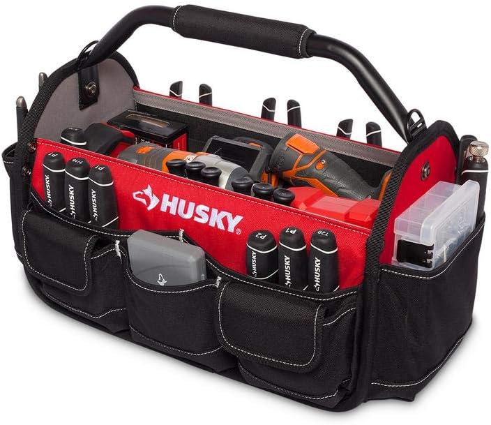 17 IN OPEN TOOL TOTE