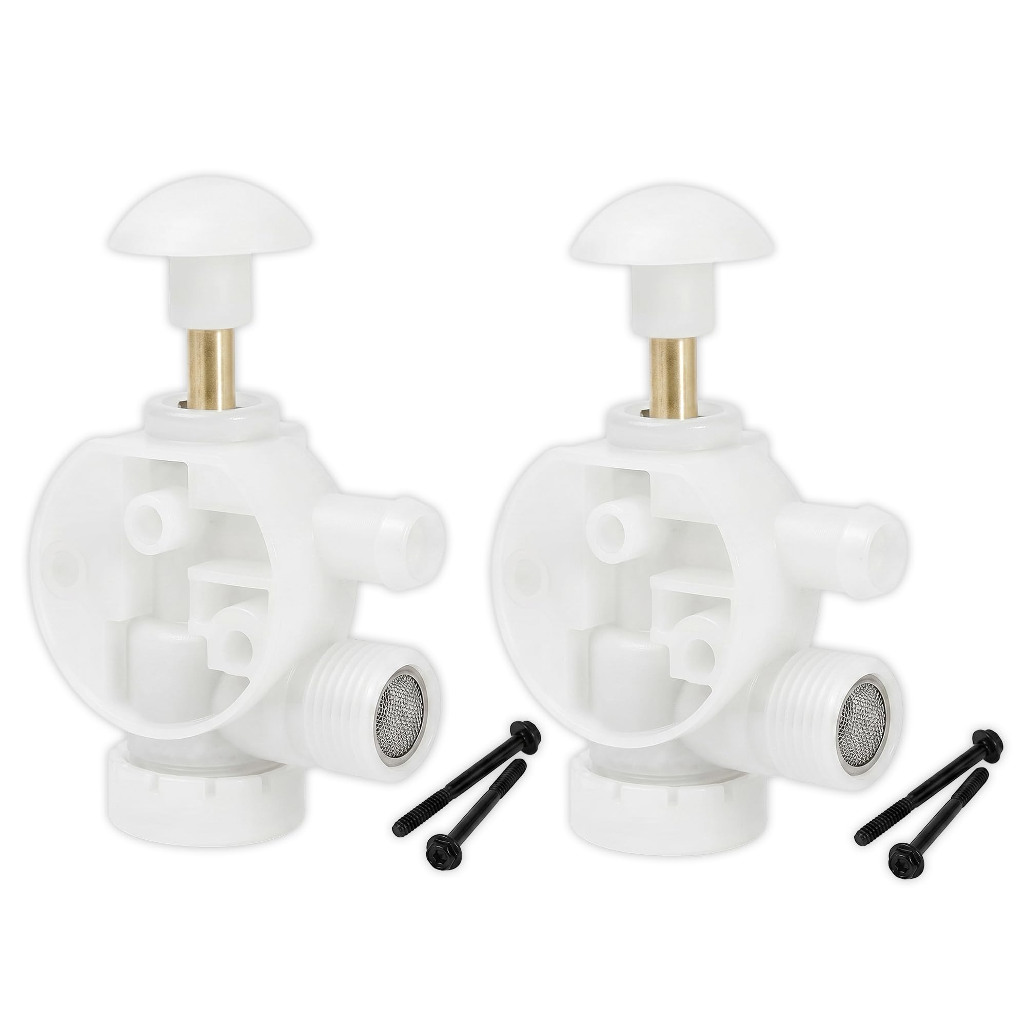 Halotronics RV Toilet Flush Valve 385314349, 2 Pack, Replaces OEM