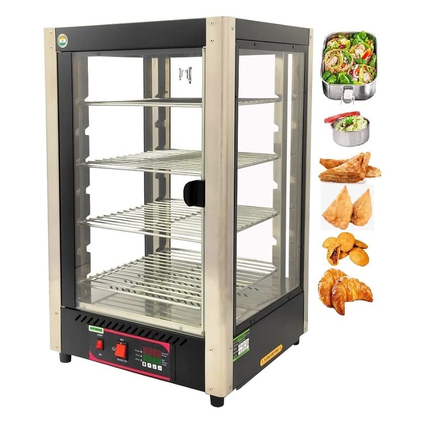 FDW 75L DIGITAL 800W Food Display Warmer 75 Liters, Food grade stainless steel interior with 1 Year Warranty…
