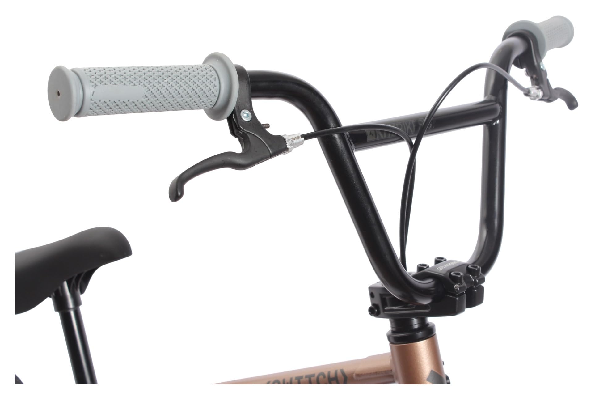 Bicicleta BMX KHE Switch de 20 pulgadas – 11,3 kg – Freestyle Flatland BMX para Street & Park – Tubo superior de 19" – 2025 – Bronce