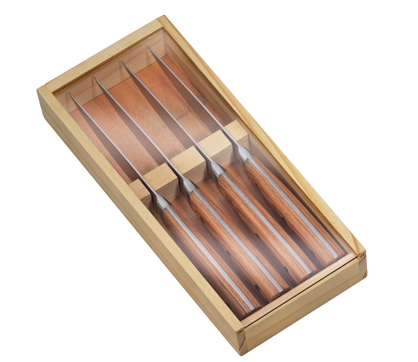 Zassenhaus 70804 Lot de 4 couteaux à steak en acier inoxydable