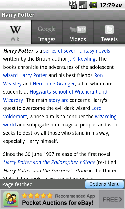 WikiMobile 2 for Wikipedia - App on Amazon Appstore