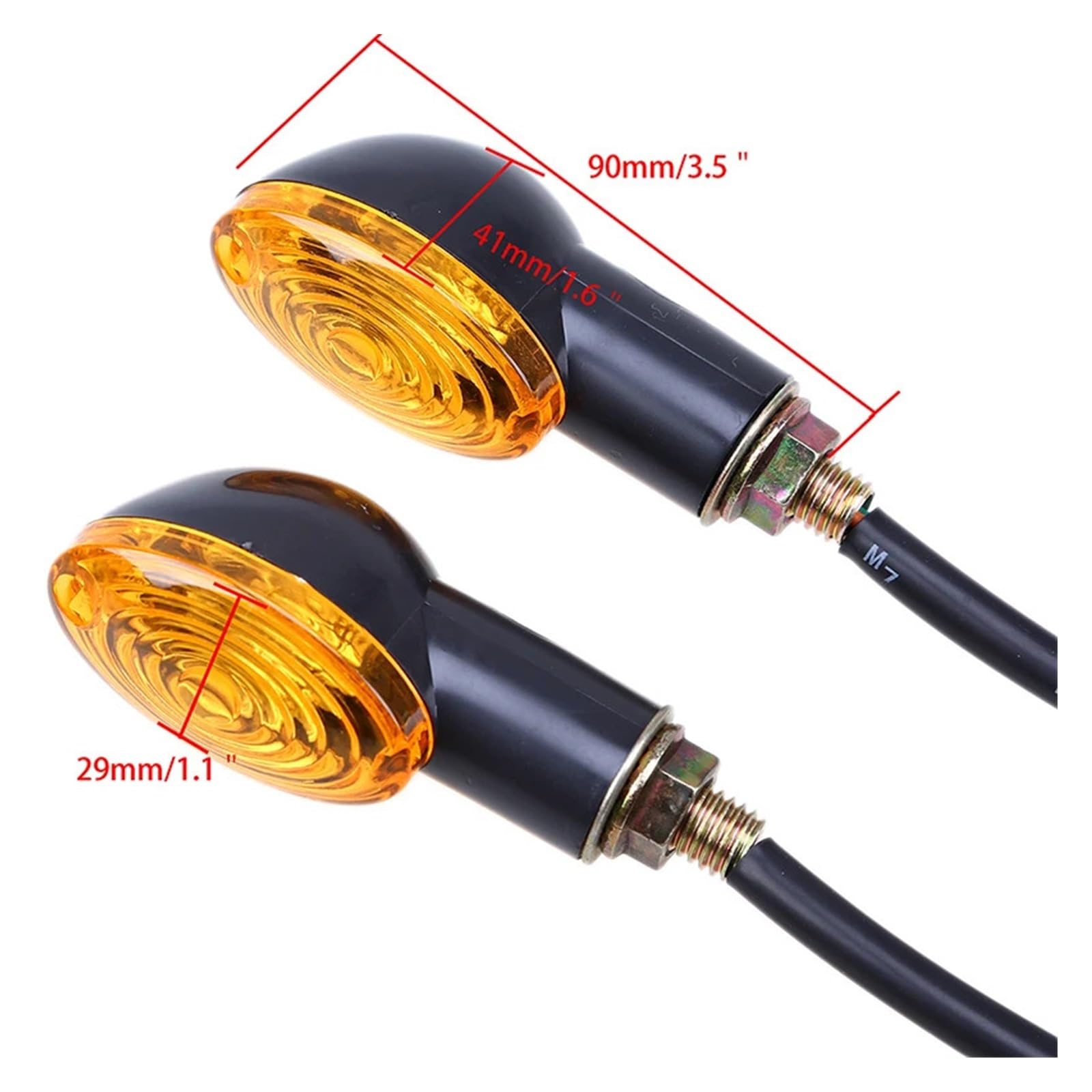 Indicatore luminoso lampeggiante direzione moto 12V Indicatoris Motos