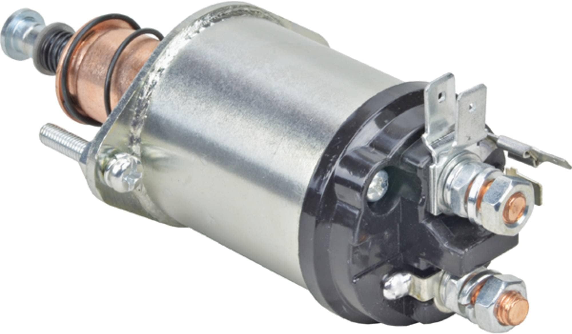 DB Electrical SLU6013 Solenoid for Ford Tractor Jaguar 12-Volt 4-Terminal for Lucas M45G Series /D7NN-11390-A /60933104 76888 76906 76925 76940 76983 77011 77021 77128 77169 / W451-03