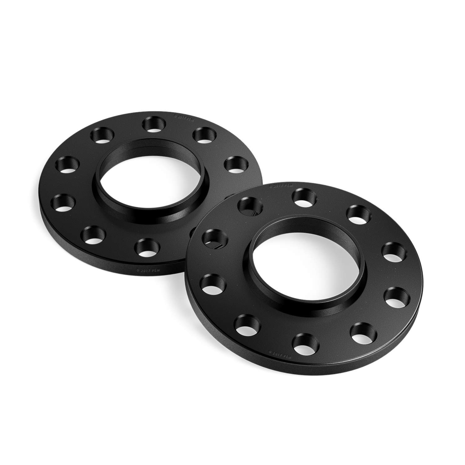 2pcs 12mm (0.5 inch) 5x120 Hubcentric Wheel Spacers Compatible with 1996-2003 BMW 525i 528i 530i 540i M5 (74.1mm Bore) Black E39 525 528 530 540