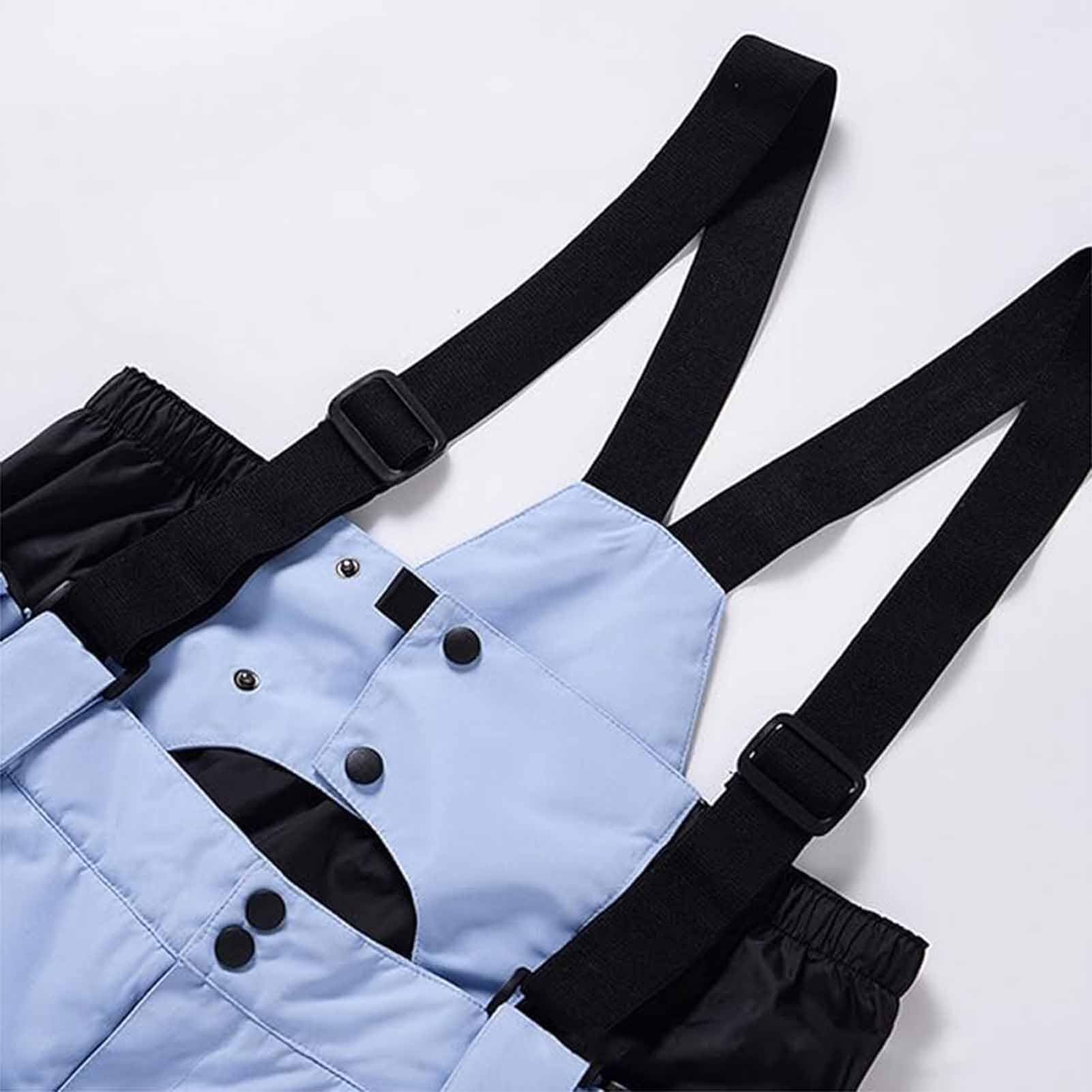 Genérico Chaqueta de Esquí para Hombre y Pantalones Conjunto Impermeable de Montaña Chaqueta de Esquí Traje de Snowboard Impermeable Chaqueta de Nieve para Invierno Resistente