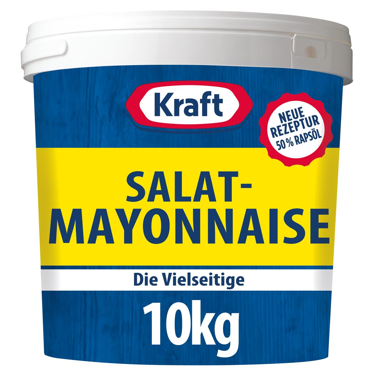 Kraft Salat Mayonnaise Premium cremige Mayonnaise im Eimer 10000ml