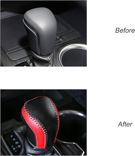 Miniatura 2 de CKE Para Toyota Camry 2025 2024 2023-2018 para Toyota Corolla Avalon 2024-2019 Accesorios Sporty Car Gear Gear Knob Cover Cover Trim Protector Cap -