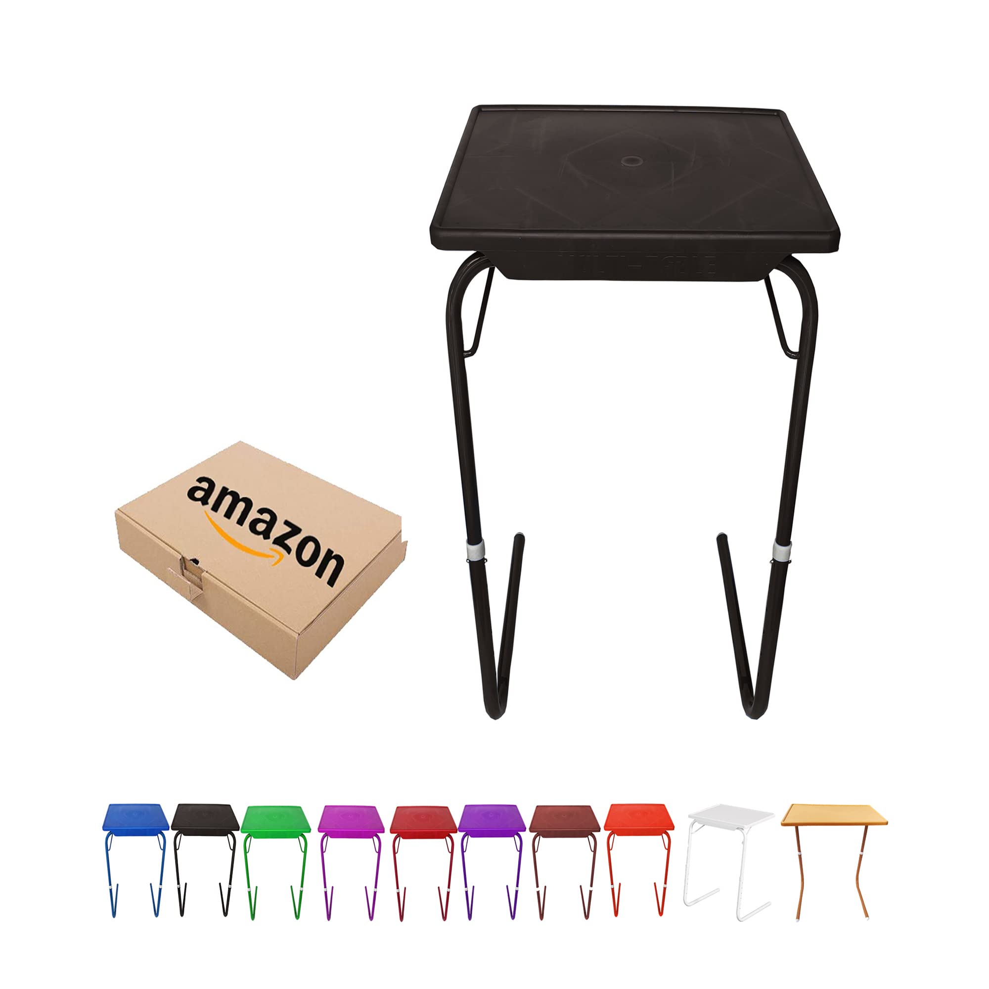RED WIND Adjustable Table Mate_Laptop Table_Kids Table_Study Table_Utility Table_Multi Purpose Table_Black Color RWTBL6