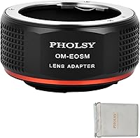 Vista 9 de PHOLSY Adaptador de montaje de lente Nikkor F a EF-M Compatible con lente Nikon F (AI) a Canon EF-M (EOS M) Cuerpo de cámara de montaje EOS M, M2