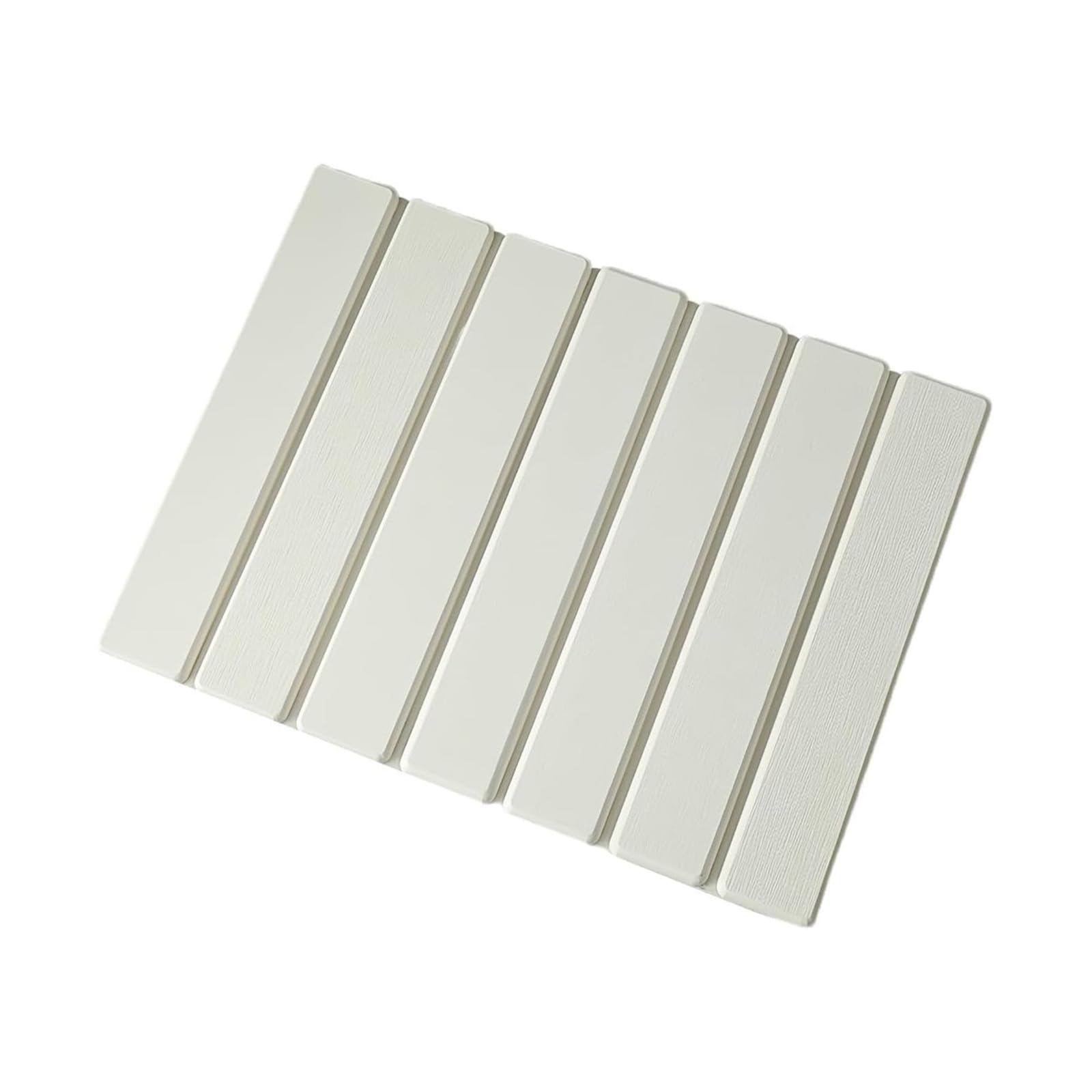 Kieselgur-Abtropfmatte, schnelltrocknend, zusammenklappbar, für Küchentheke, Geschirr, Badezimmer, Flaschen und Tassen, 30 x 40 cm, saugfähige Abtropfmatte (grau)