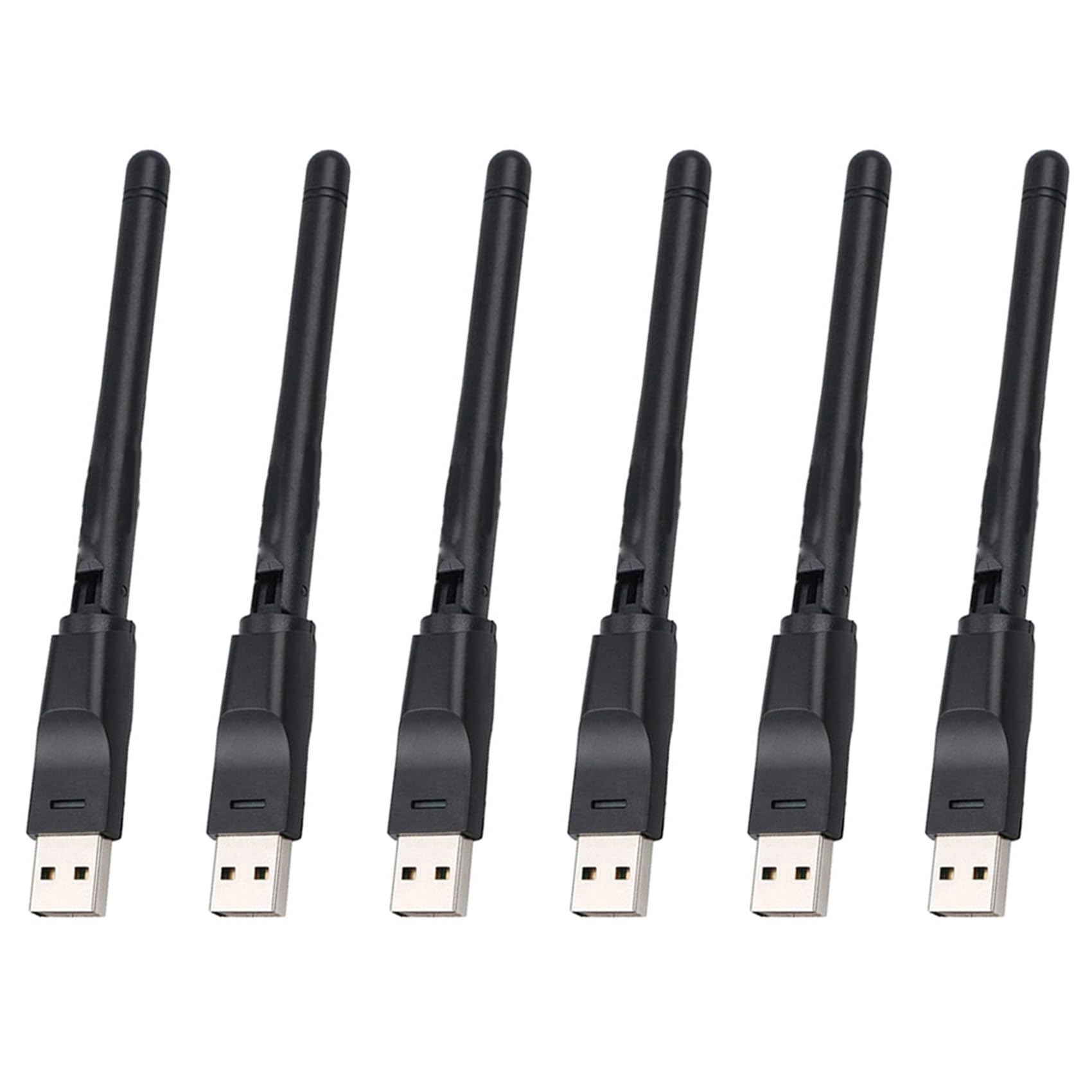 6X Carte sans RT5370 Adaptateur WiFi USB Portable 2,4 G 150 Mbps Antenne WiFi Récepteur WiFi USB pour PC et Boîtier TV