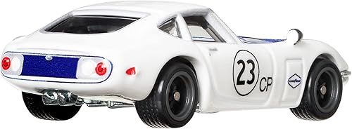 Miniatura 7 de Hot Wheels Vehículos de leyendas del circuito cultural del automóvil para niños de 3 años en adelante, colección premium de vehículos a escala 1:64