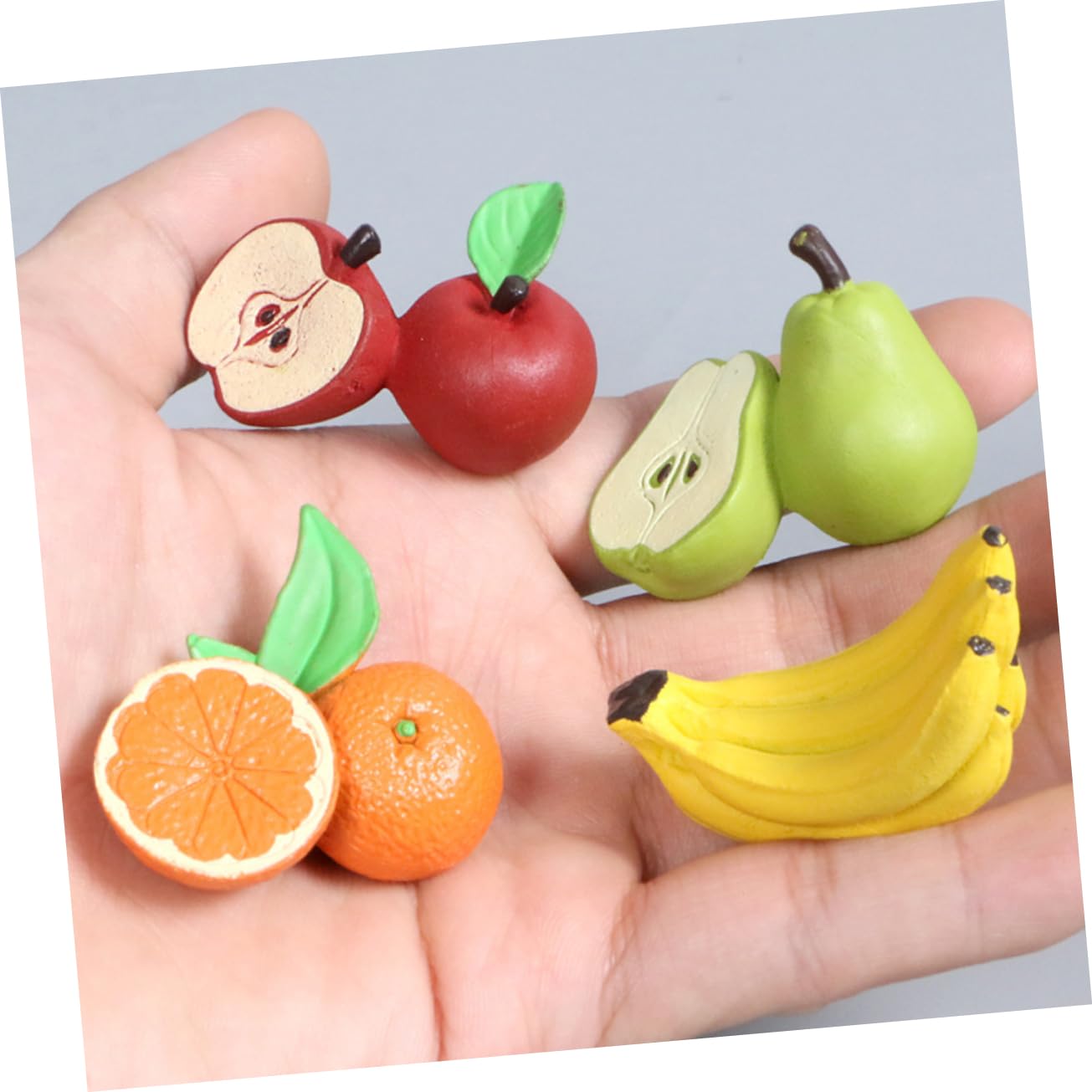 Didiseaon 5 Set Miniature Frutta E Artificiale Simulati Per Decorazioni Bonsai E Fotografia Varietà Per Ogni Occasione 8 Pezzi*5