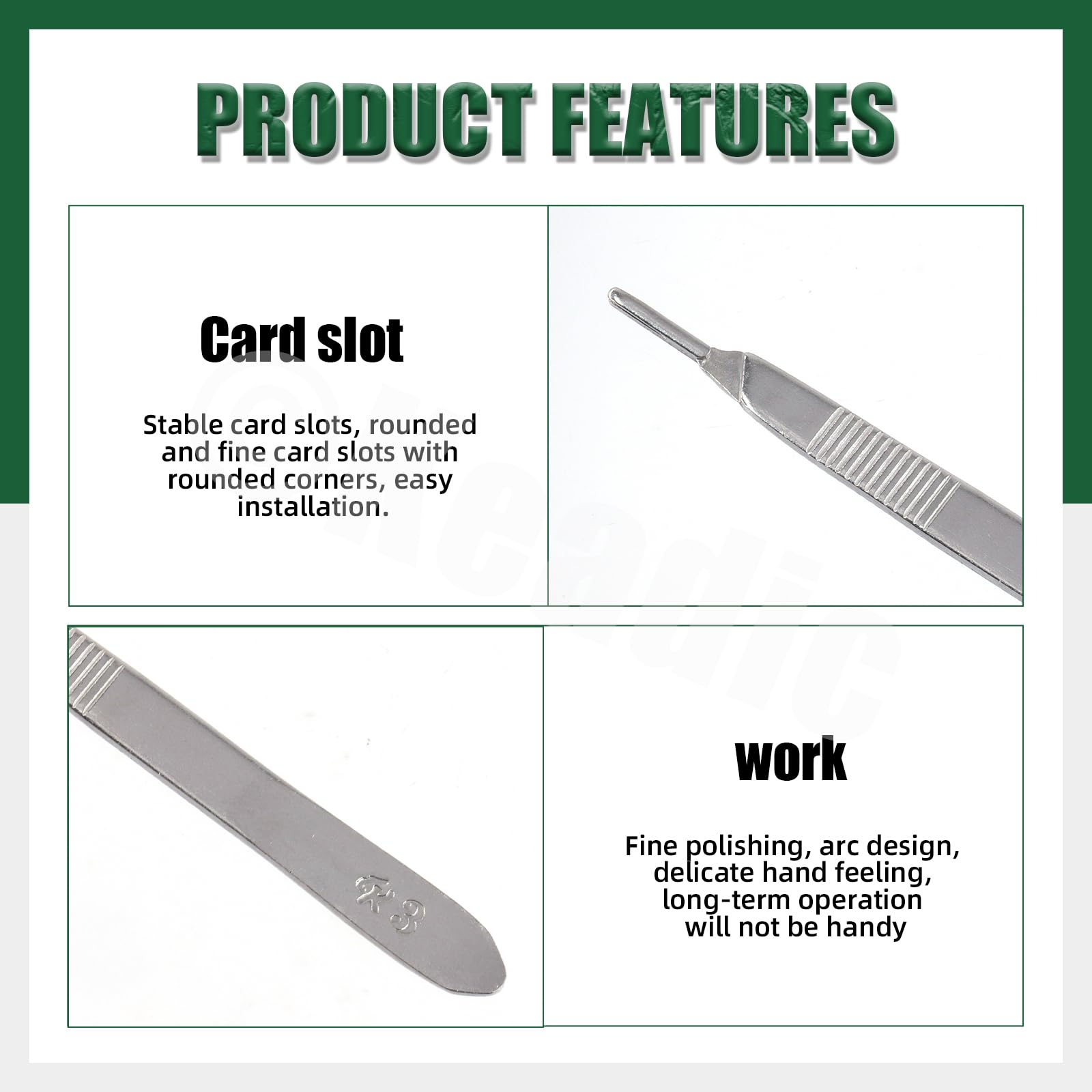 Keadic Scalpel Blades - 64Pcs Sterile Surgical Blades -4