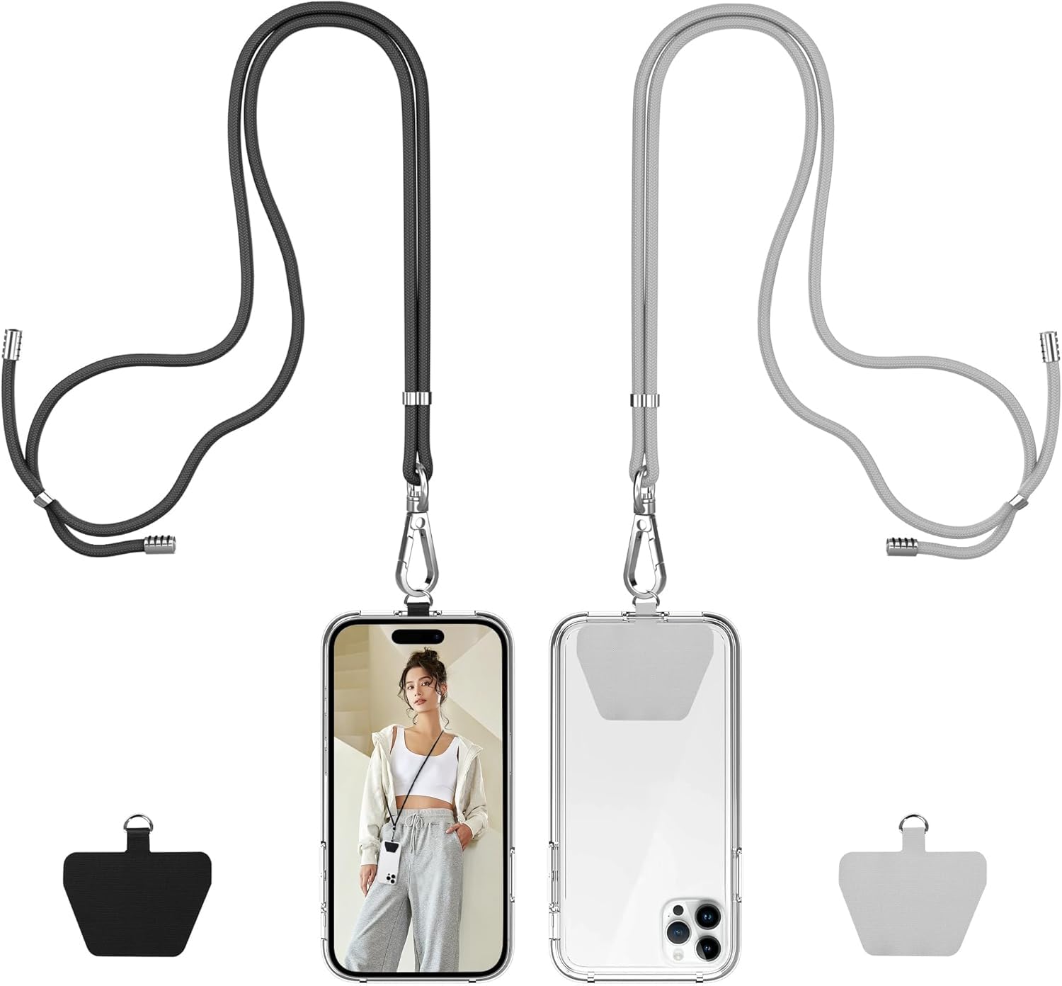 takyu Phone Lanyard with Tether Tabs for Phones