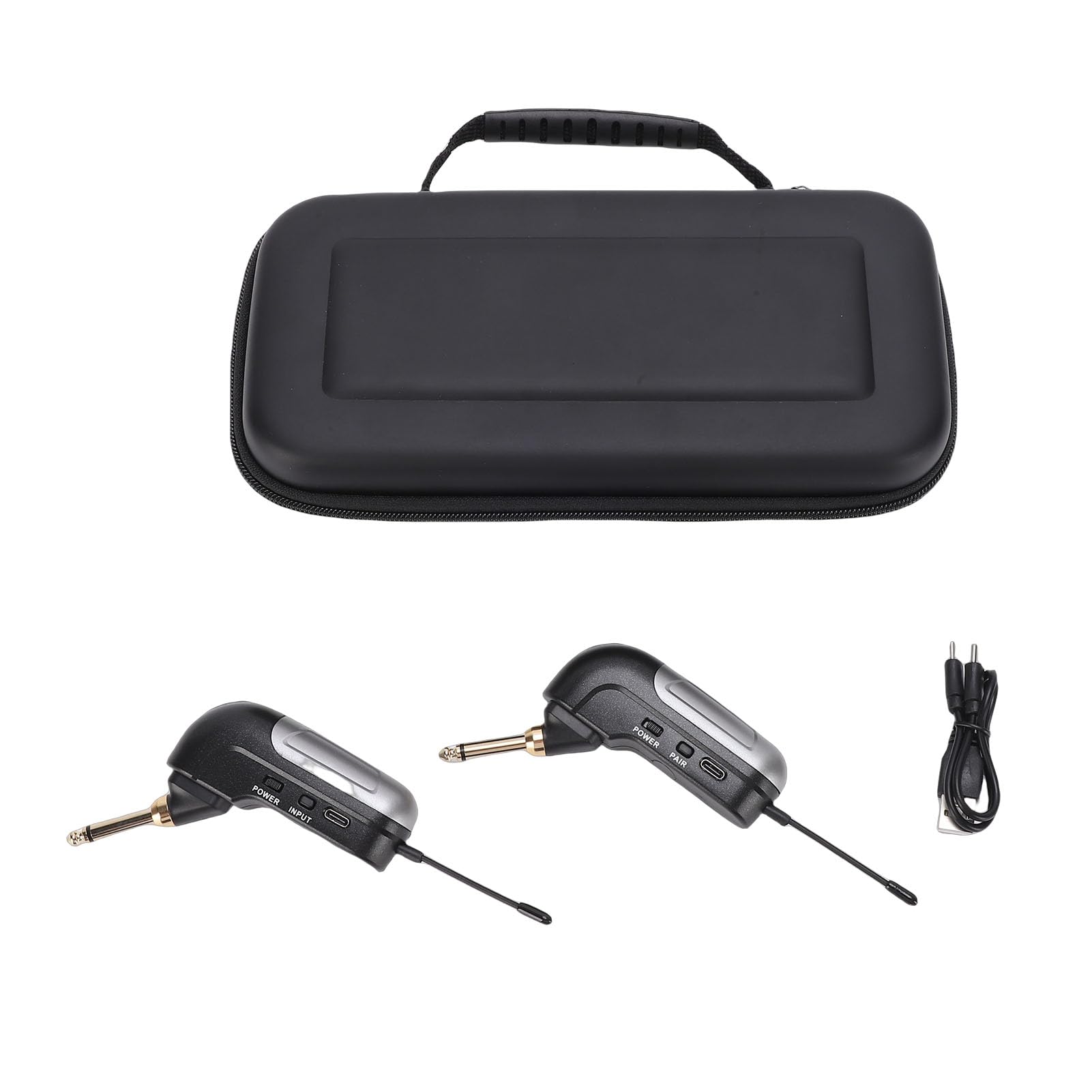 FILFEEL di Ricezione e Trasmissione Microfonica per Strumenti Musicali – Microfono per Sassofono HD per Chitarra Elettrica, Violino, Violoncello – Batteria da 30 M, 6 Ore, Suono Digitale 48 KHz/24 Bit