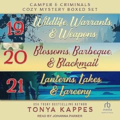 Camper and Criminals Cozy Mystery Boxed Set: Books 19-21 Audiolivro Por Tonya Kappes capa