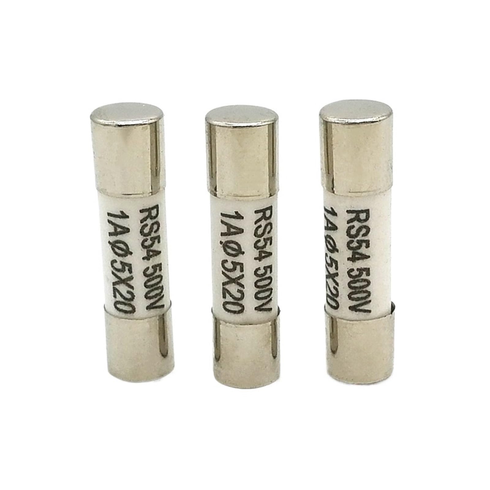 Tubo portafusible de cerámica de soplado rápido 500V para protección eléctrica estándar de 5x20mm