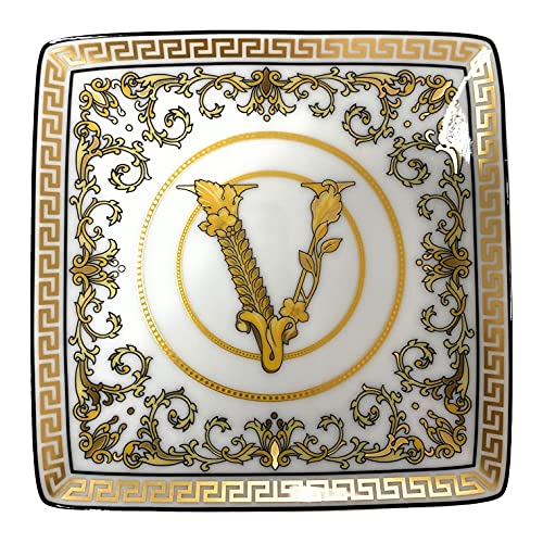 Coppetta VERSACE cuenco cuadrado para vestir mesas aburridas con porcelana