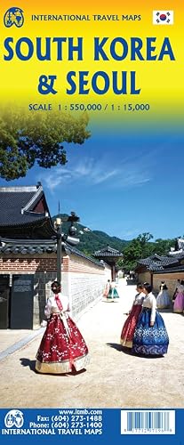 South Korea &amp; Seoul (Scale 1:550,000/1:15,000)