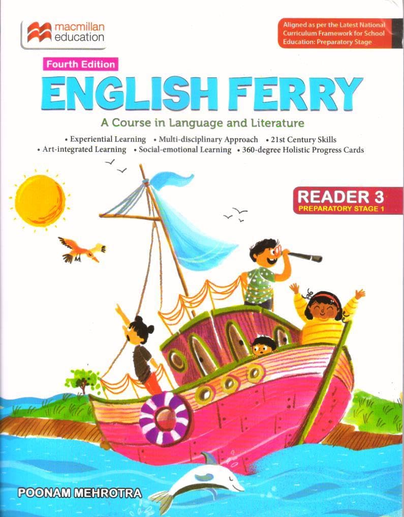 New English Ferry - Complete English Series for Classes 3 | Readers | English grammar activity and assessment books| Aligned with NCF 2023 Paperback – 7 September 2023
