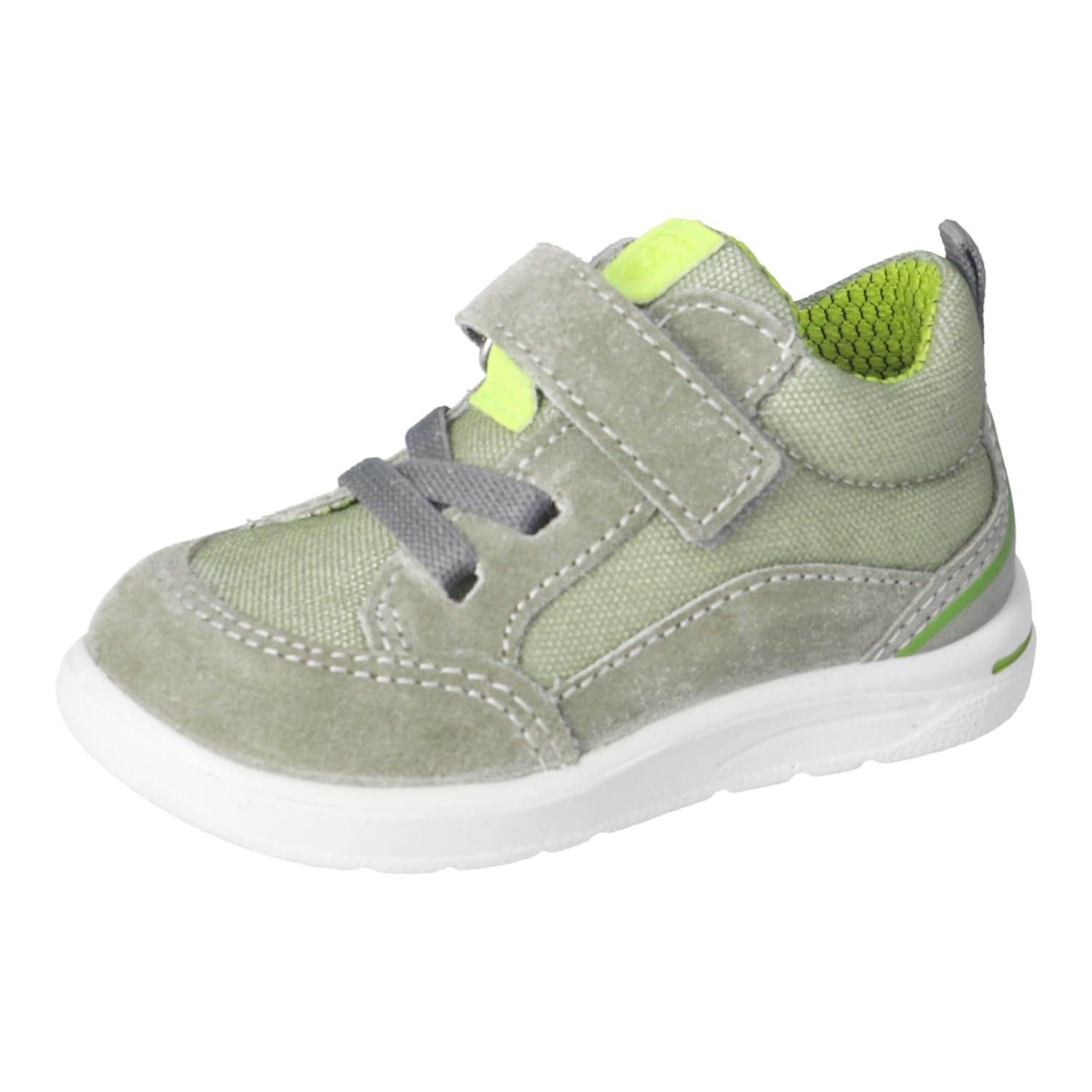 RICOSTA Ebbo Boys Girls Sneakers, Eucalyptus 530, 21 EU