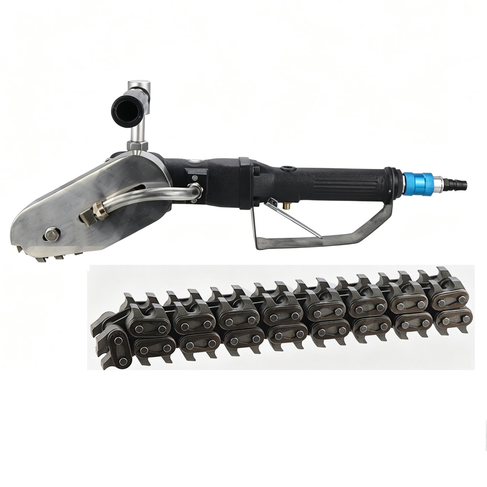 Fcttcd Pneumatic Waste Stripper,paper Trimming Tool, 2500 Rpm, For Corrugated Cardboard Carton Waste Removal double-claw medium tooth