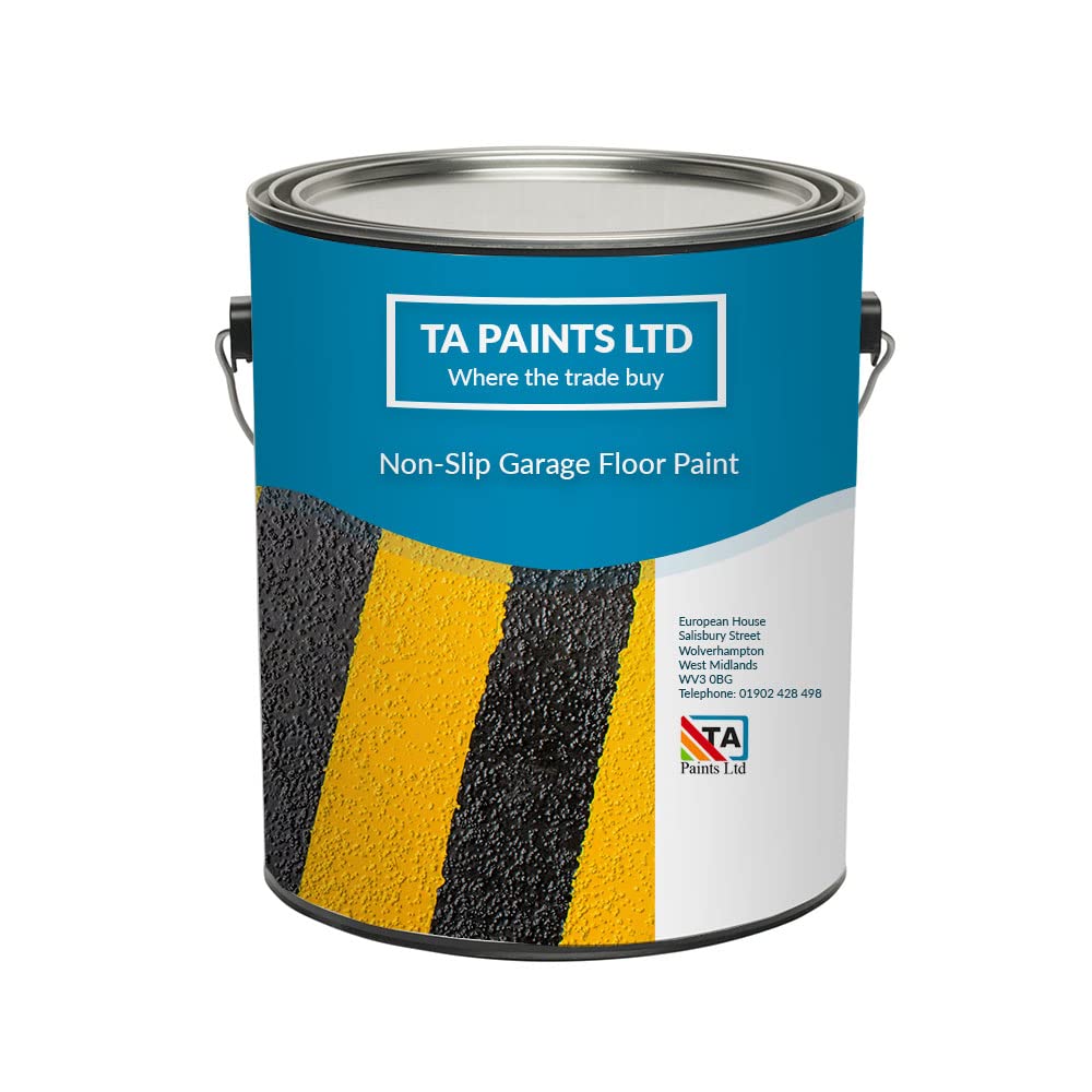 Britannia Paints Anti-Slip Floor Paint Tile Red 5 Litres - Polyurethane Coating - Hard Wearing Chemical Resistant~5060952080692 02c Mp - View #11