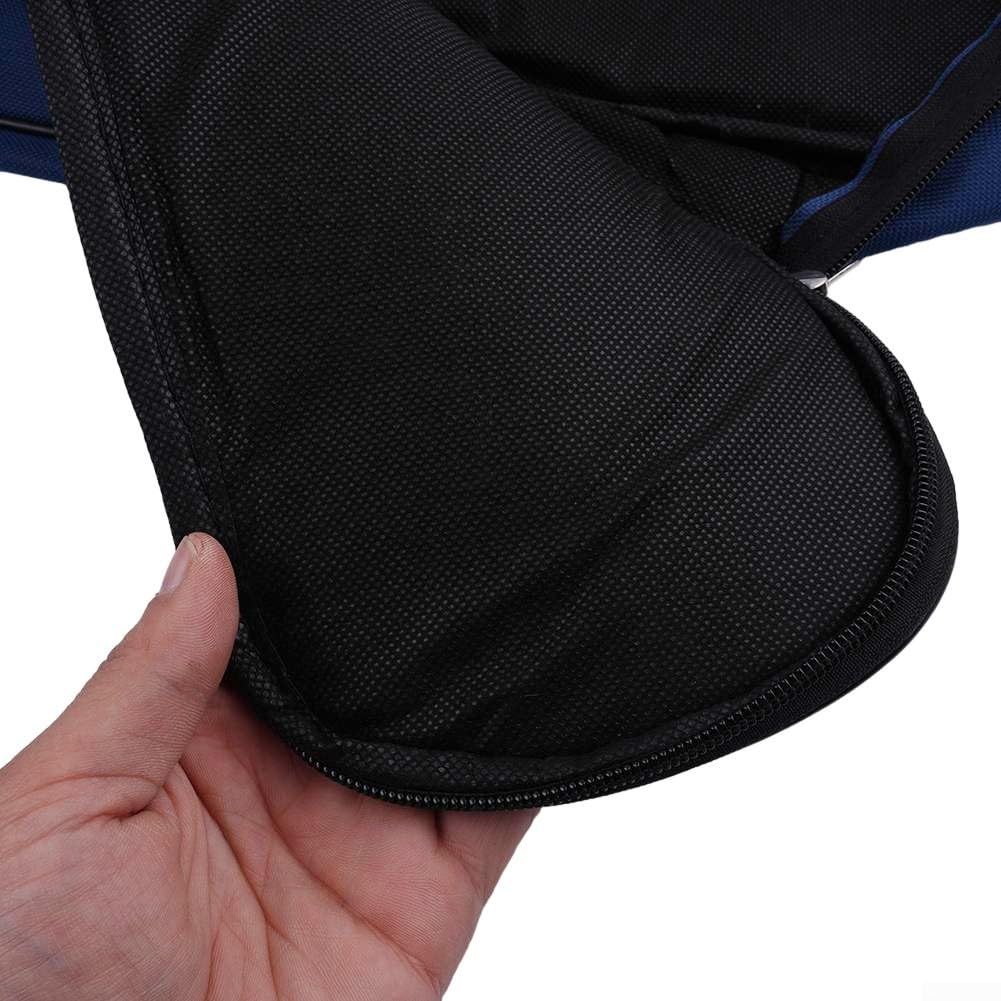 Custodia imbottita per chitarre acustiche e classiche da 104 cm, in nylon Oxford resistente all'acqua, con imbottitura spessa e fodera morbida, compatibile (blu)