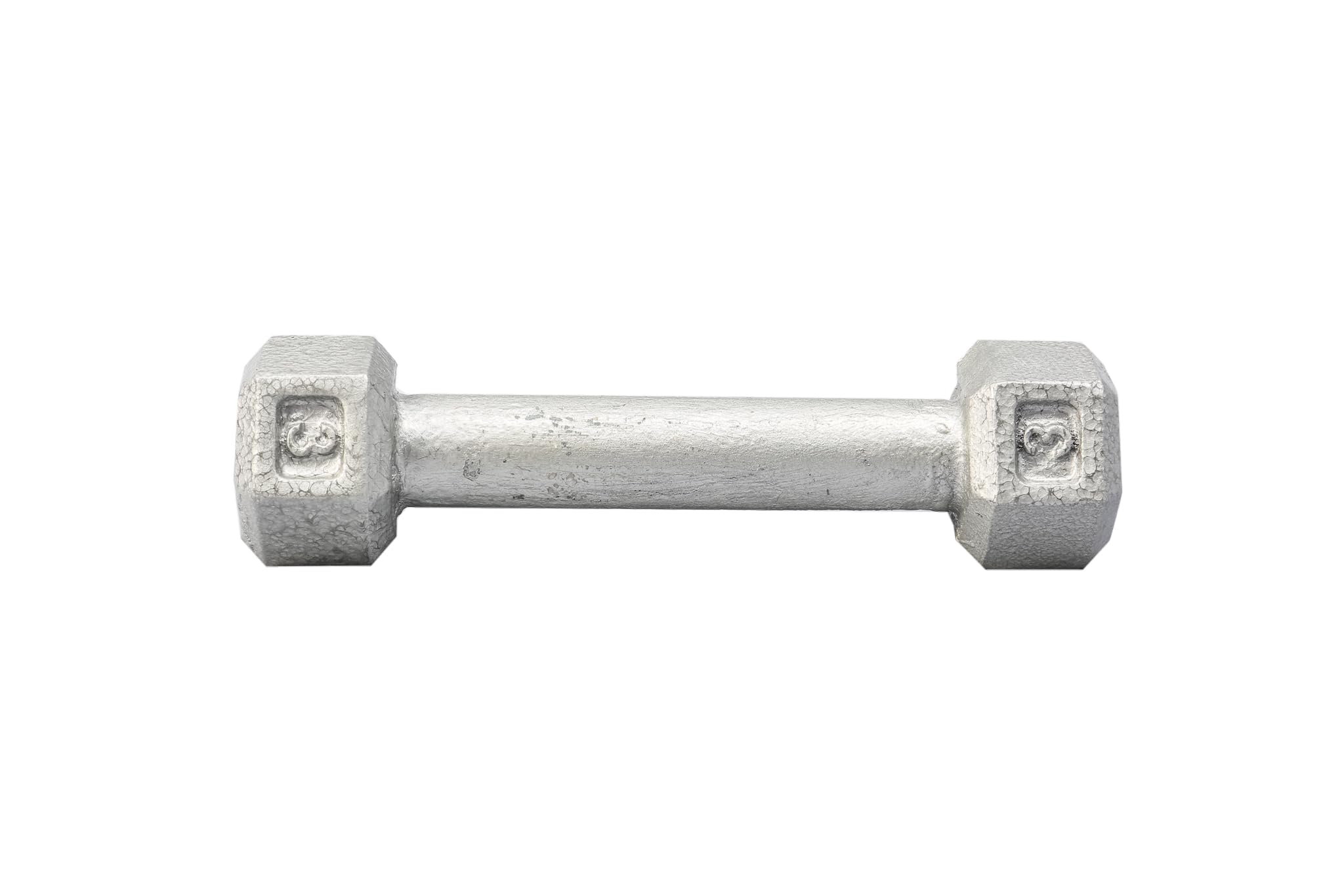YORK Cast Iron Hex Dumbbell