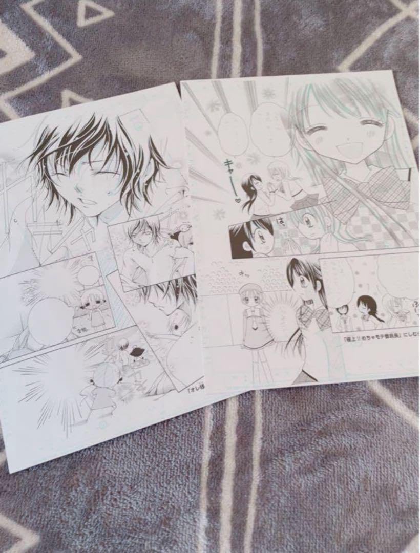 ちゃおめちゃモテ委員長オレ様キングダム漫画漫画家漫画家セットトーン