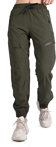 Pantalones de entrenamiento para mujer, ligeros, de secado rápido, atléticos, para viajes, senderismo