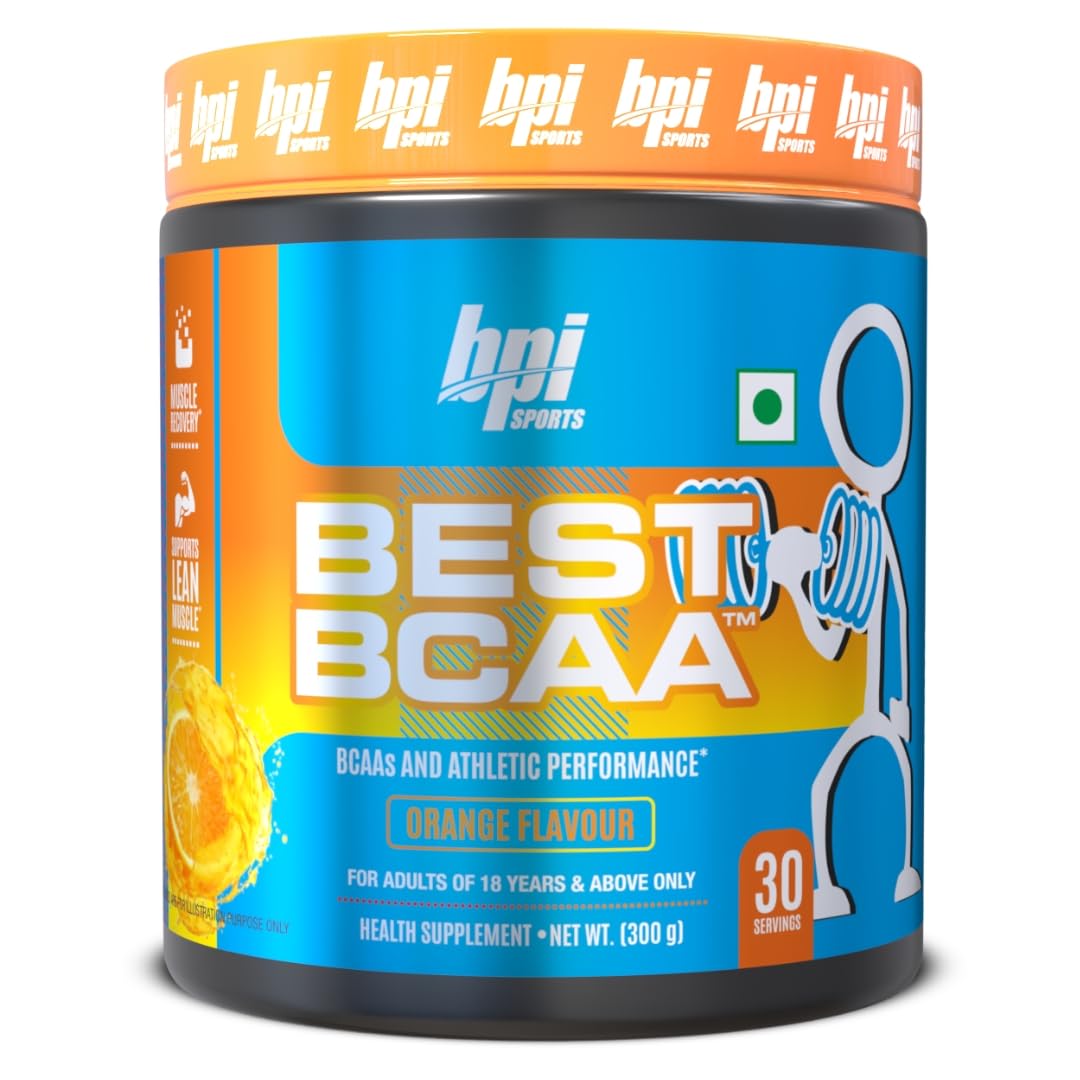 BPI Sports Best BCAA - BCAA Powder - Branched Chain Amino Acids - Muscle Recovery - Muscle Protein Synthesis - Lean Muscle - Improved Performance - Hydration - Orange - 30 Servings - 300 gram.-picture-19