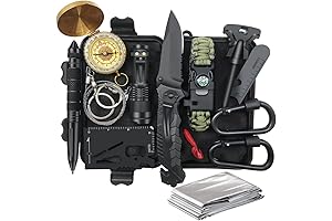 Best Dad Gifts For Survivalists Husband: 14-In-1 Hunting and Fishing Survival Gear...